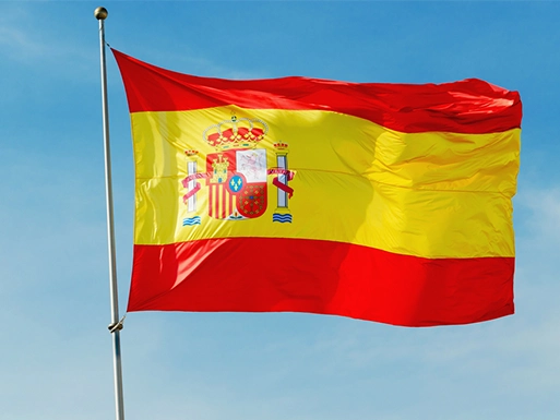 Spain Flag - removals to Spain from the UK